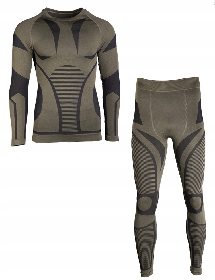 Mil-Tec Bielizna Termoaktywna „Performance” Oliwkowa XXL