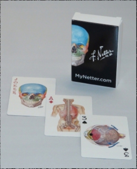 Netter Playing Cards: Netters Anatomy Art Card Deck (Single Pack) Frank ...