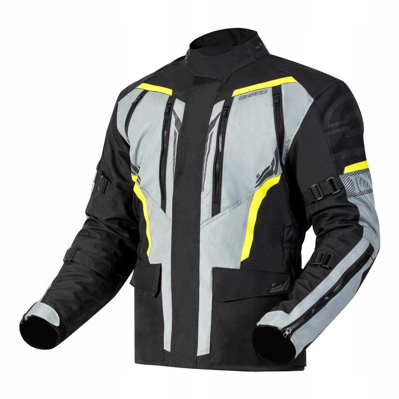 Bunda Ozone Tour III Blk/hry/fluo Yellow Darčeky