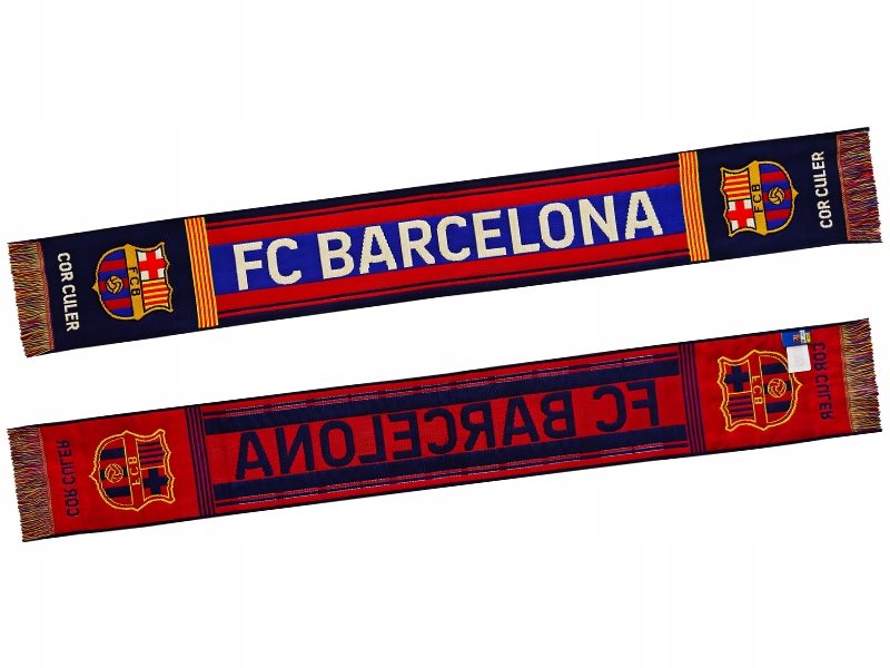 Fc Barcelona Oficjalny Szalik Klubowy 150 X 20 Sezon 25/26 Pierwszy Skład