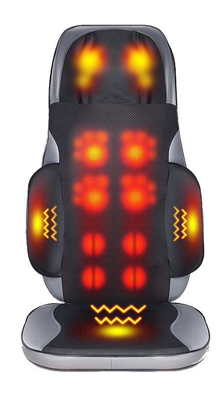 Fotel Mata Masująca z Pilotem Podgrzewanie Masaż Shiatsu 3D