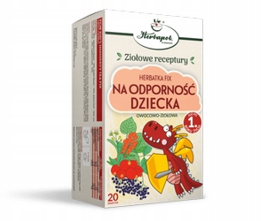 HERBATKA NA ODPORNOŚĆ DZIECKA 20SASZETEK(HERBAPOL)