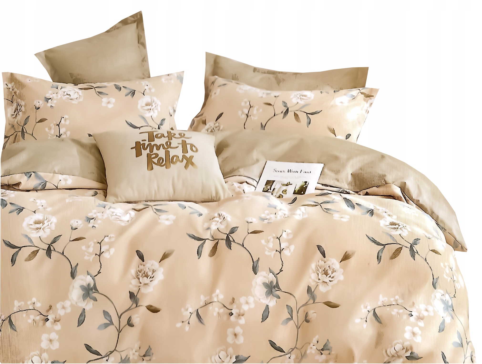 Komplet Pościeli Flanelowej 200x220 Pościel flanela bawełna dwustronna A-37