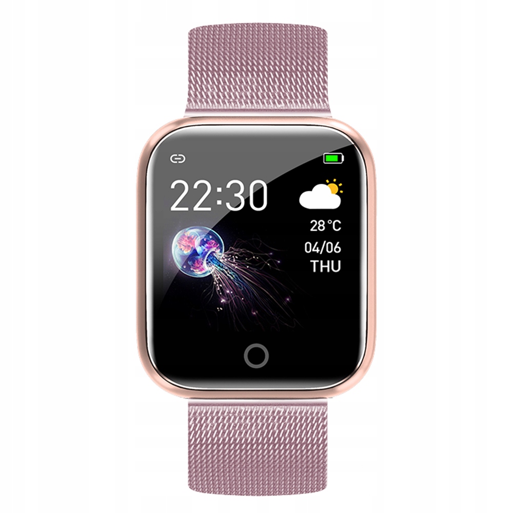 

Smartwatch Zegarek Damski Fitness Krokomierz