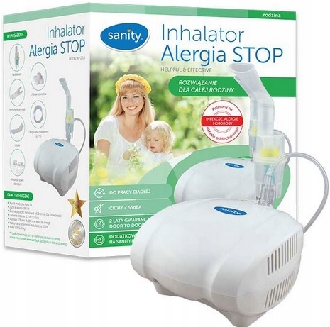 

Inhalator Medyczny Sanity Alergia Stop Ap 2316