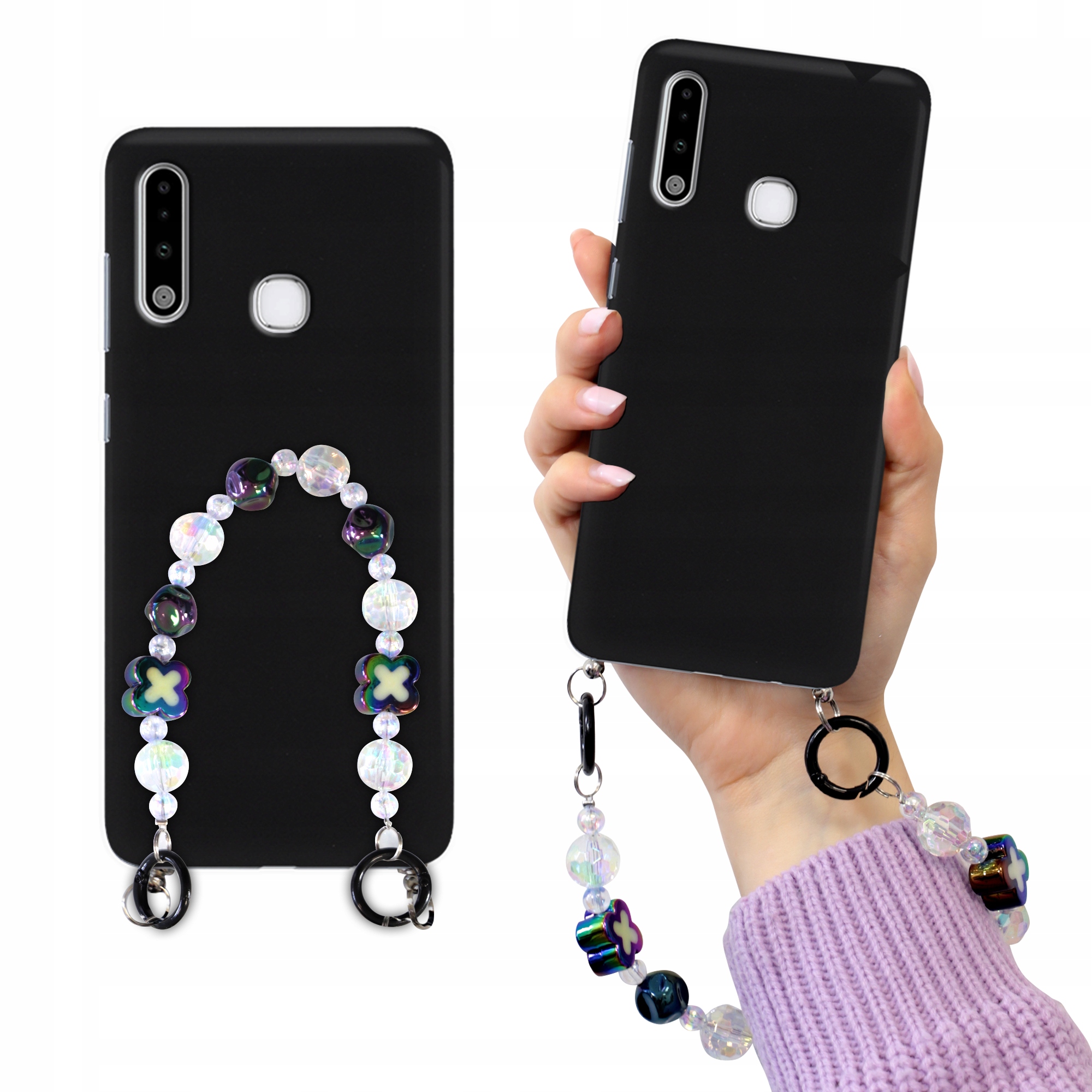 Matné Čierne Puzdro Pre Samsung A70e Blink Korale Holo