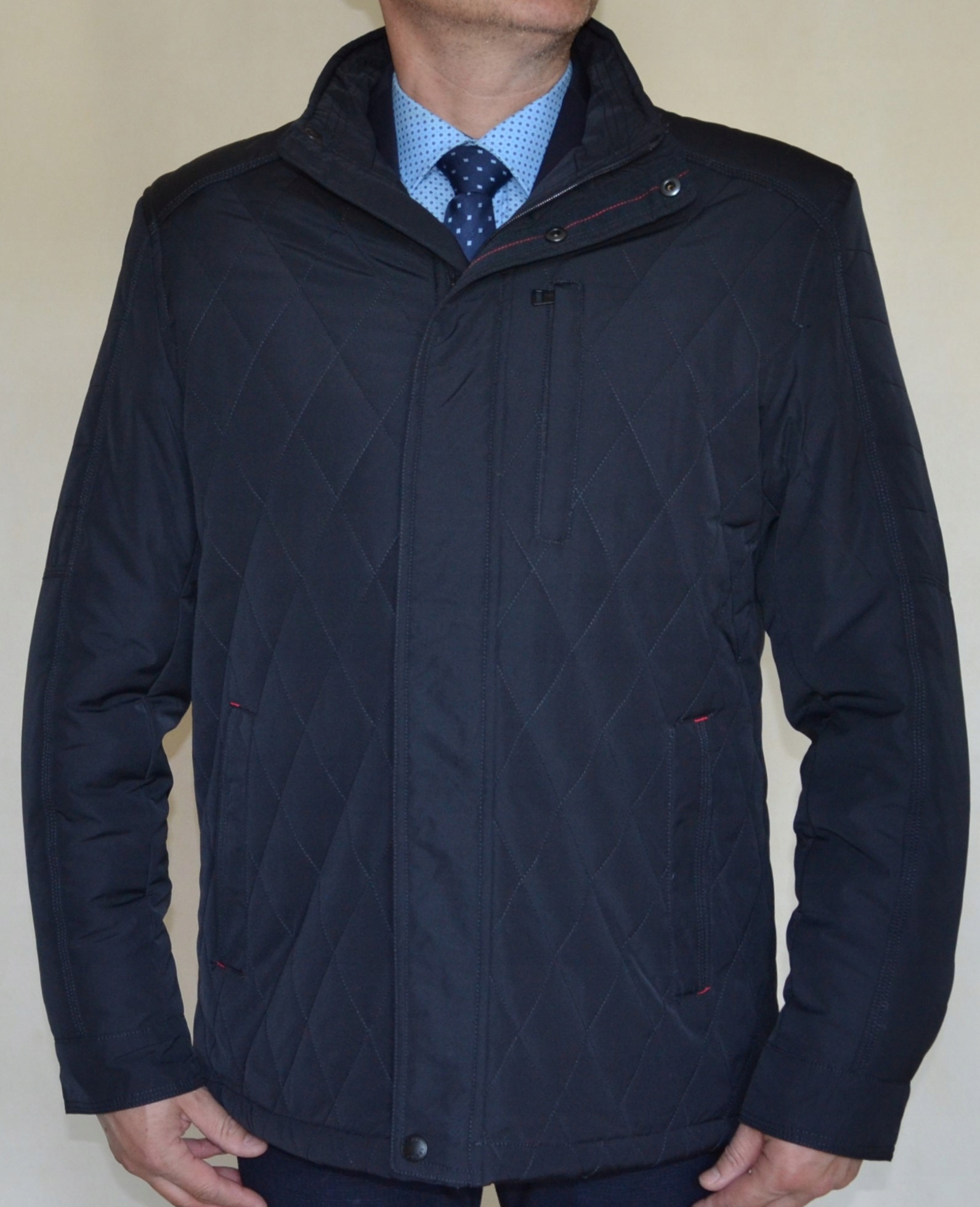 Kurtka Jesienna Wiosenna wizytowa Pikowana XL Rozmiar XL