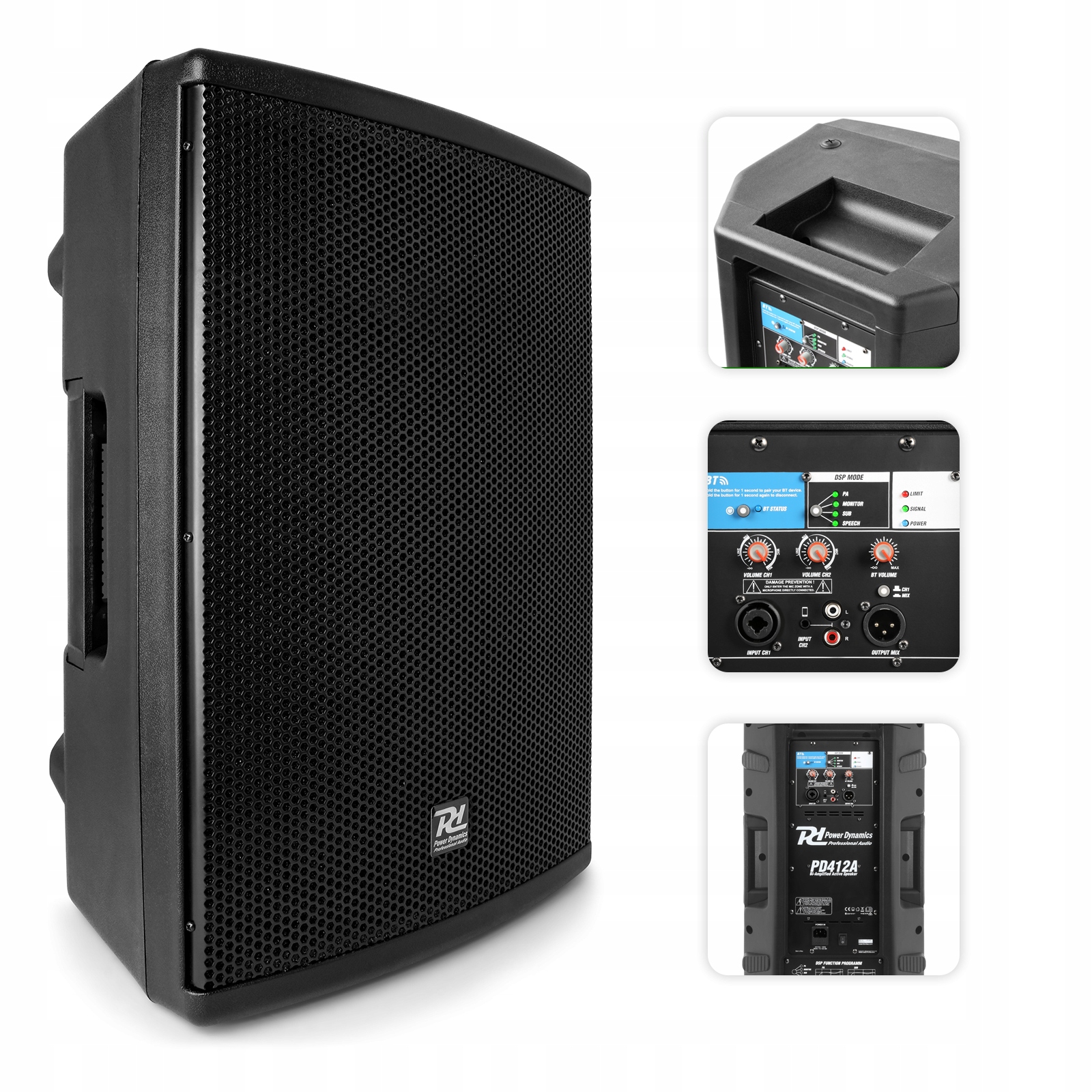 

Kolumna aktywna 1400W 12'' Bt Dsp Eq Pd