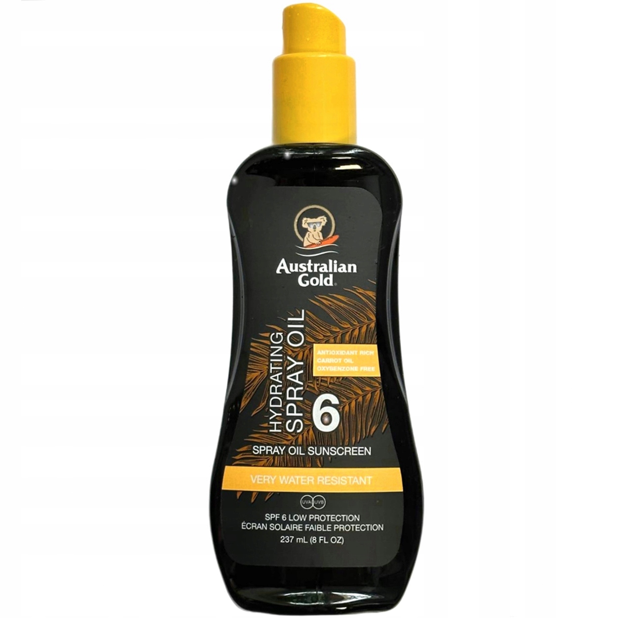Australian Gold SPF6 Ochranný olej na opalování ve spreji ve spreji
