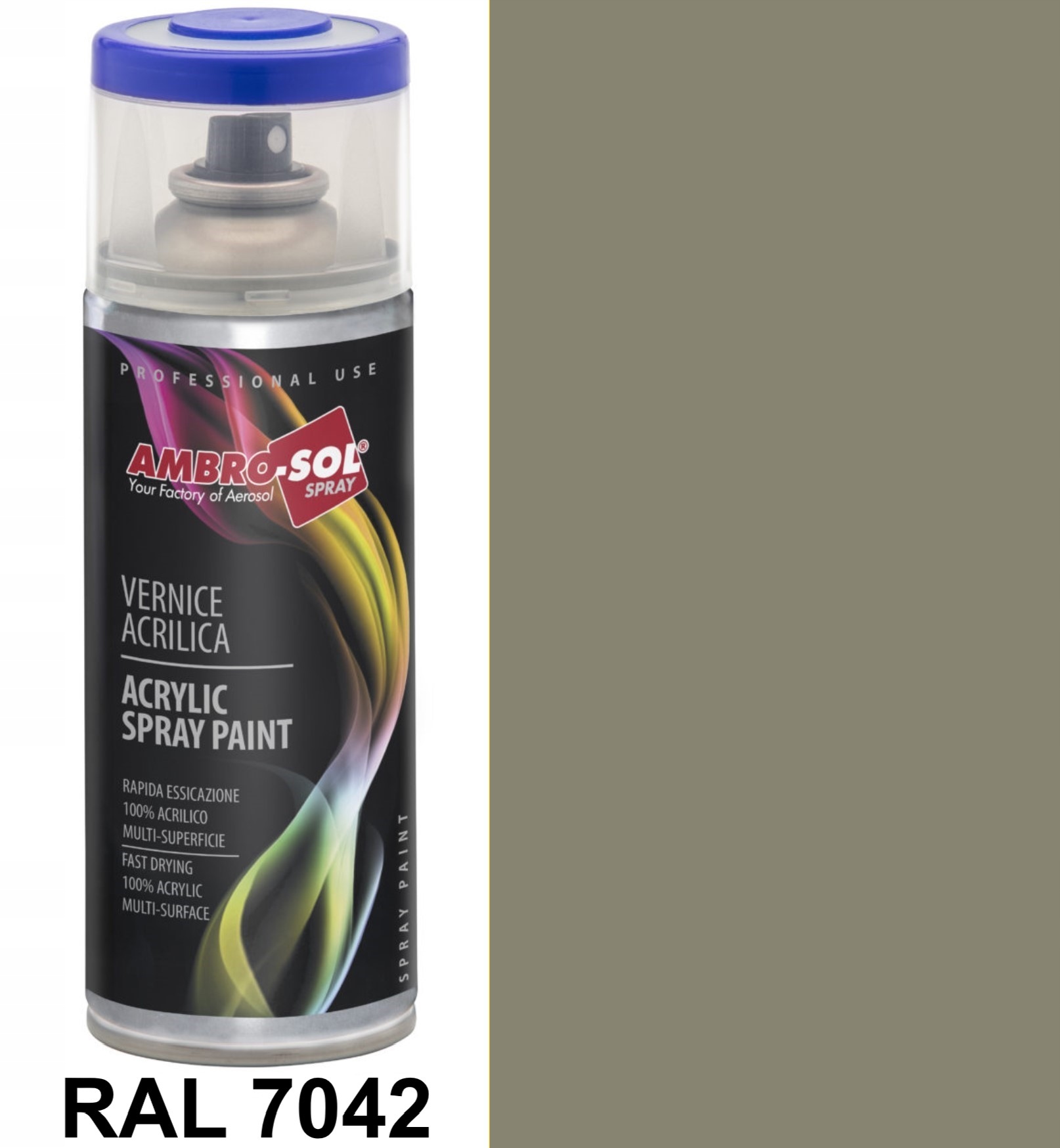 

7042 Ral Lakier Akrylowy Farba Spray Ambrosol