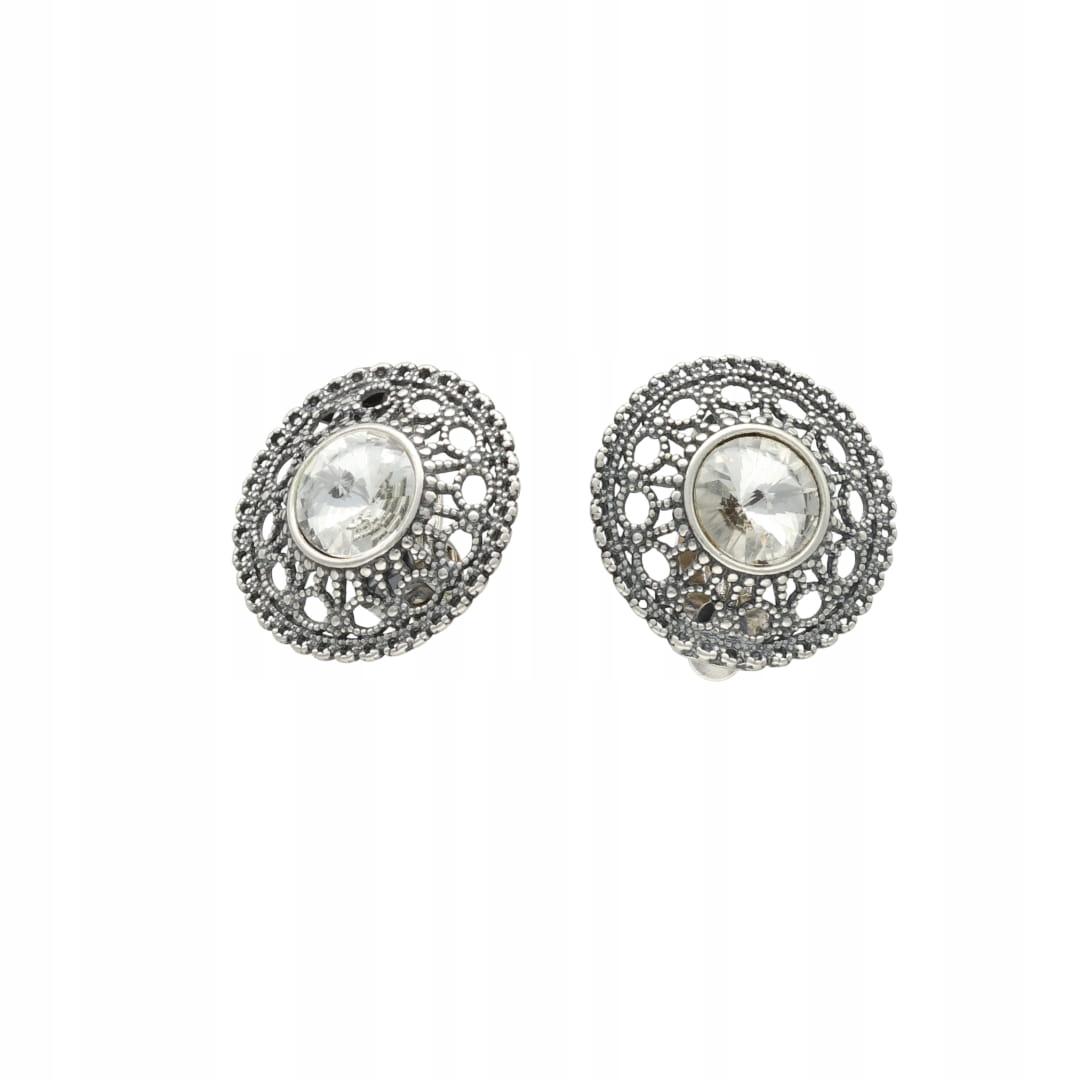 Klipy s křišťálem Swarovski Crystal