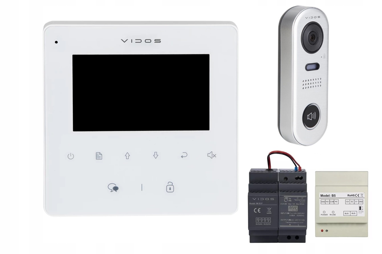 Digitálny Videovrátnik Vidos Duo M1022W S1001