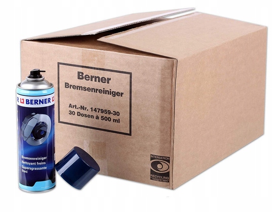 30 x BERNER ZMYWACZ ODTLUSZCZACZ DO HAMULCOW 500ML