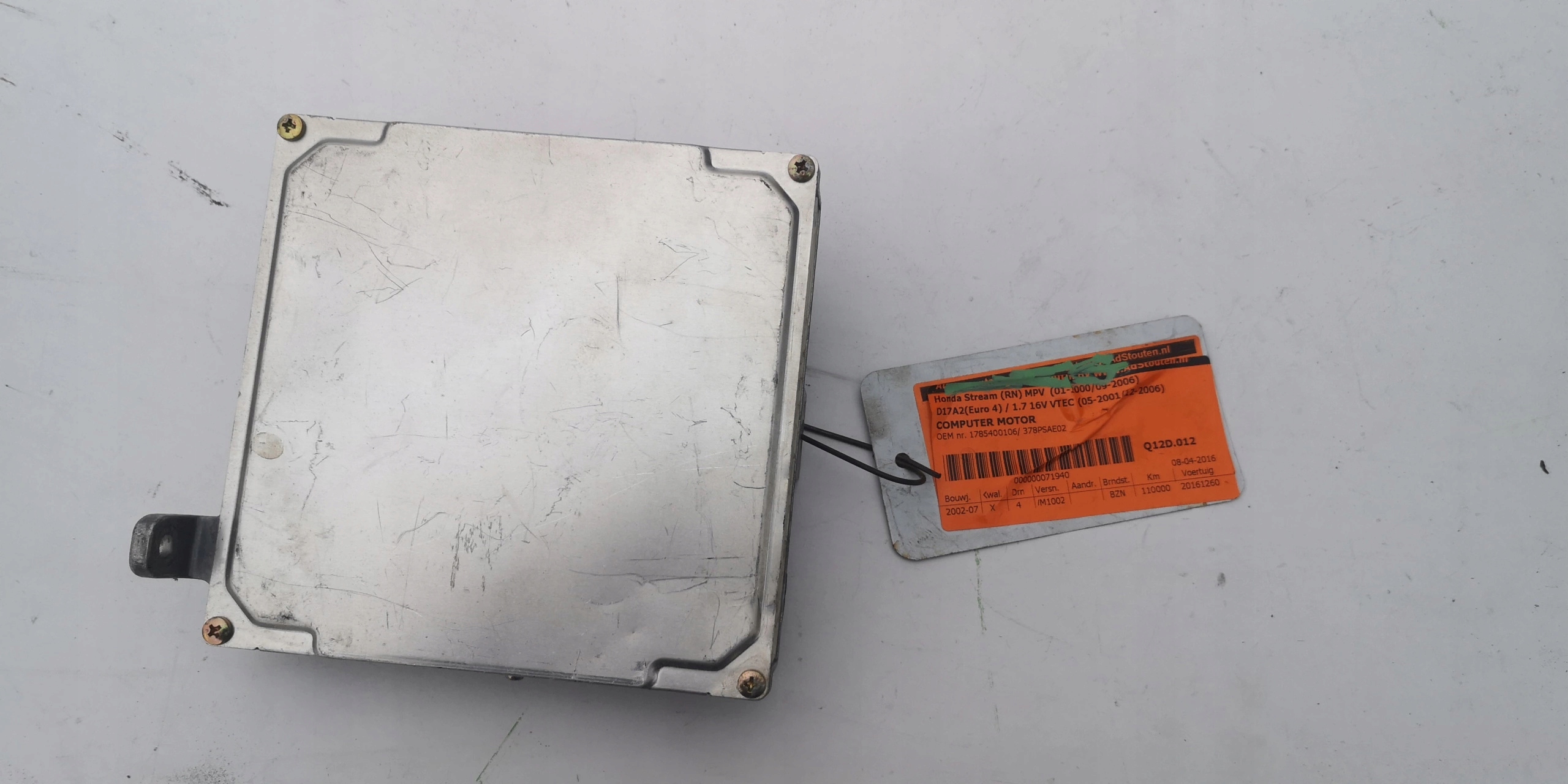 HONDA STREAM MPV 1.7B 16V 37820-PSA-E02 Computer E