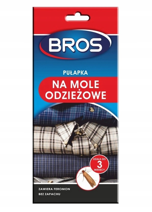 

Pułapka Feromonowa Na Mole Odzieżowe Bros
