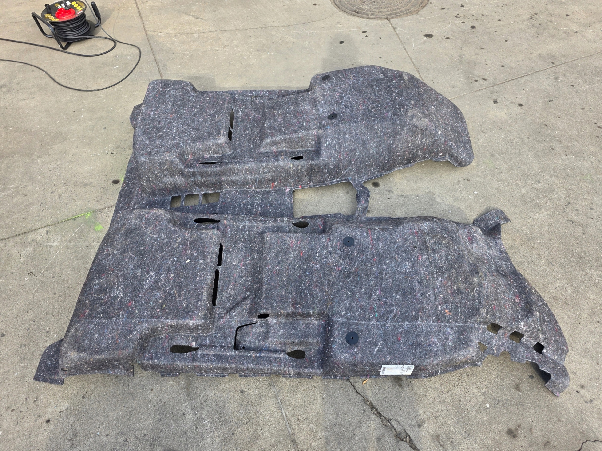 Matte Teppich AUTOTEPPICHE AUDI A3 8V 3-Tür EUROPA 8V3863367B