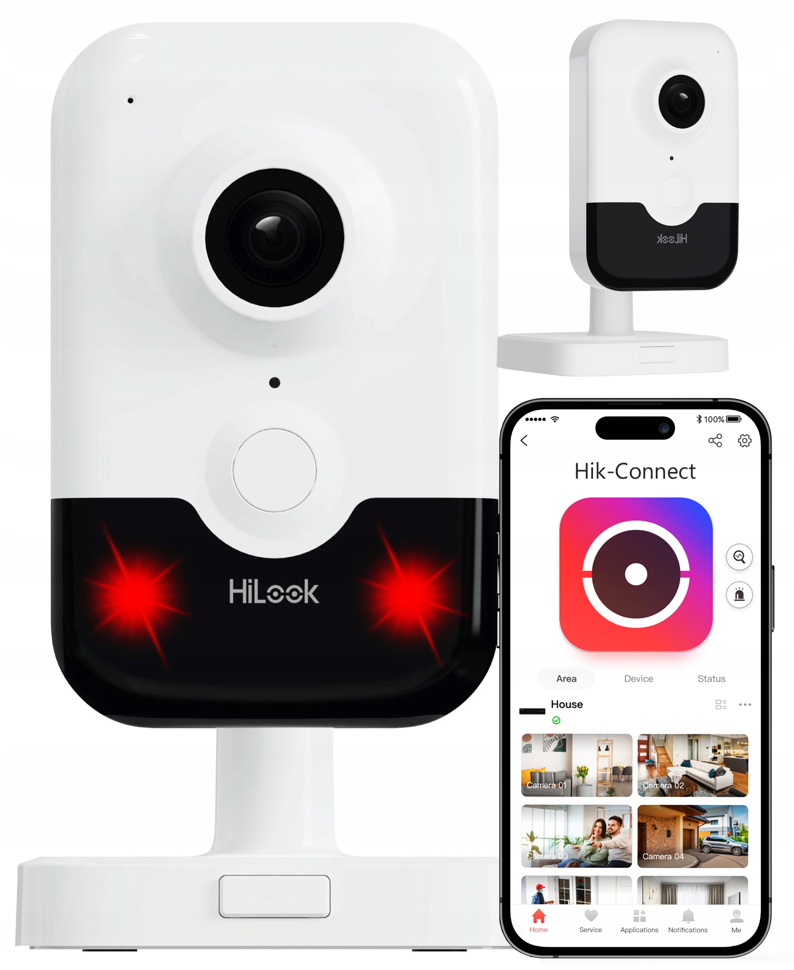 Vnitřní Wifi Kamera IPC-C320HA-D/W(W) 2MPX Hilook Od Firmy Hikvision