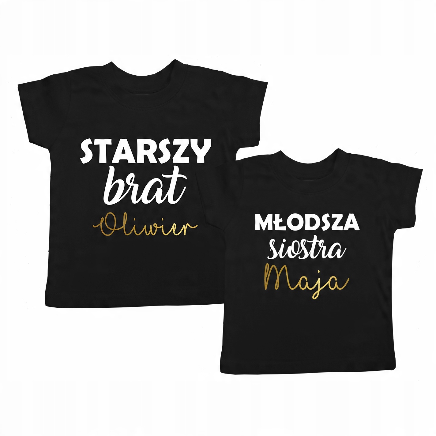 

Koszulki dla rodzeństwa/ wybrane imiona