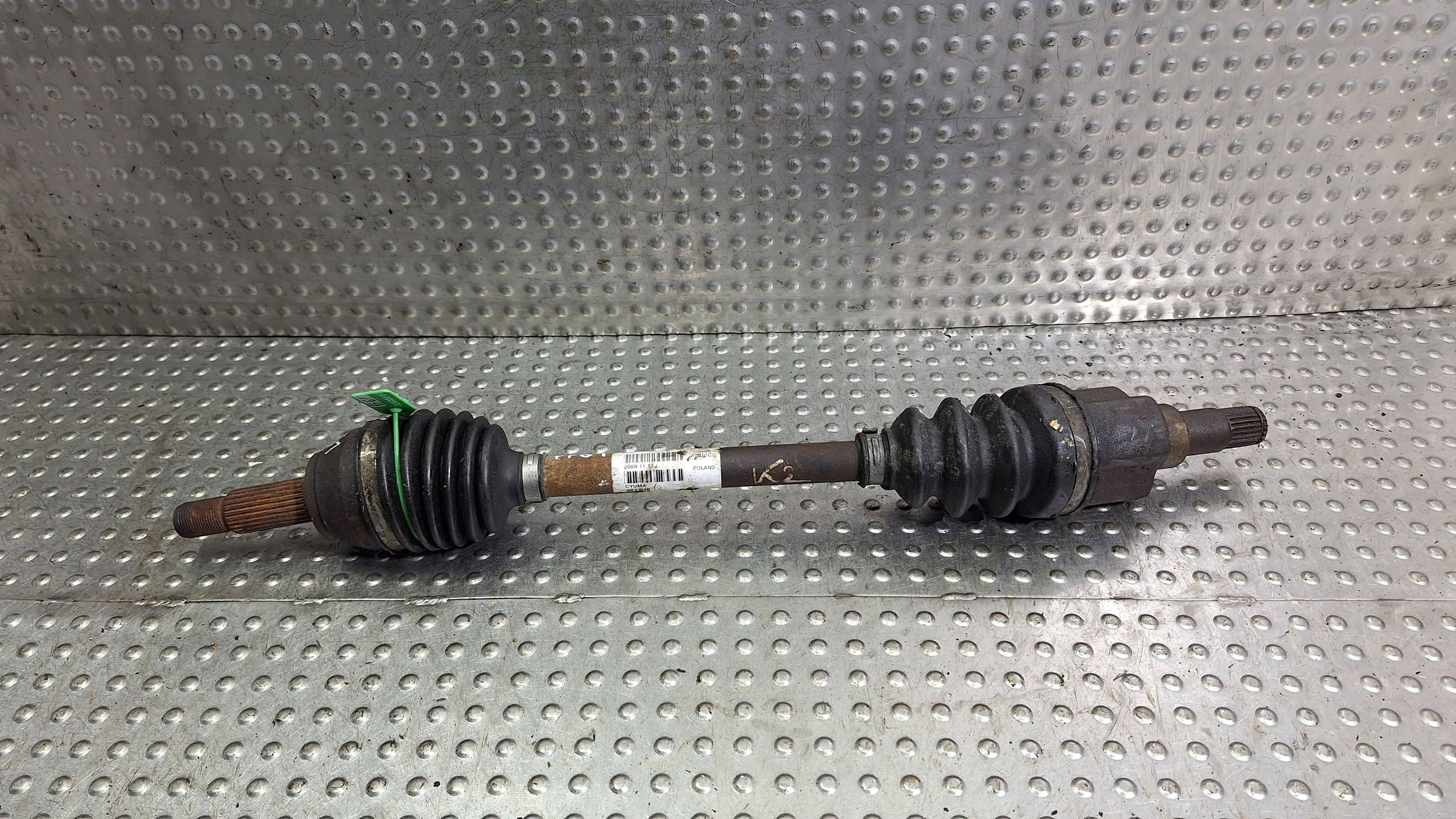 semi-axis left front MANUAL 8V51-3B437-AAA FORD FIESTA MK7 1.25