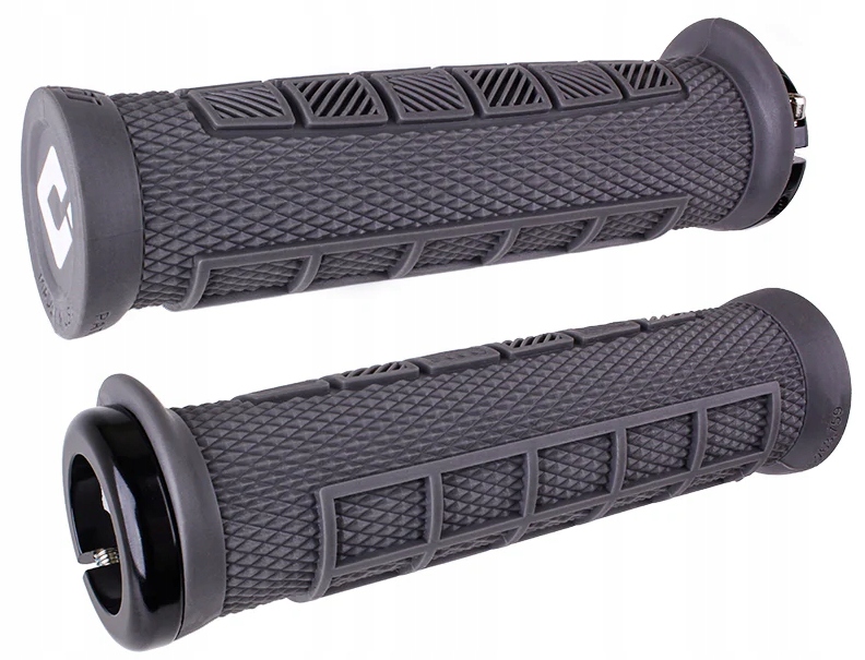 Chwyty Mtb Odi Elite Pro v2.1 Szare Lock-On 130mm gripy