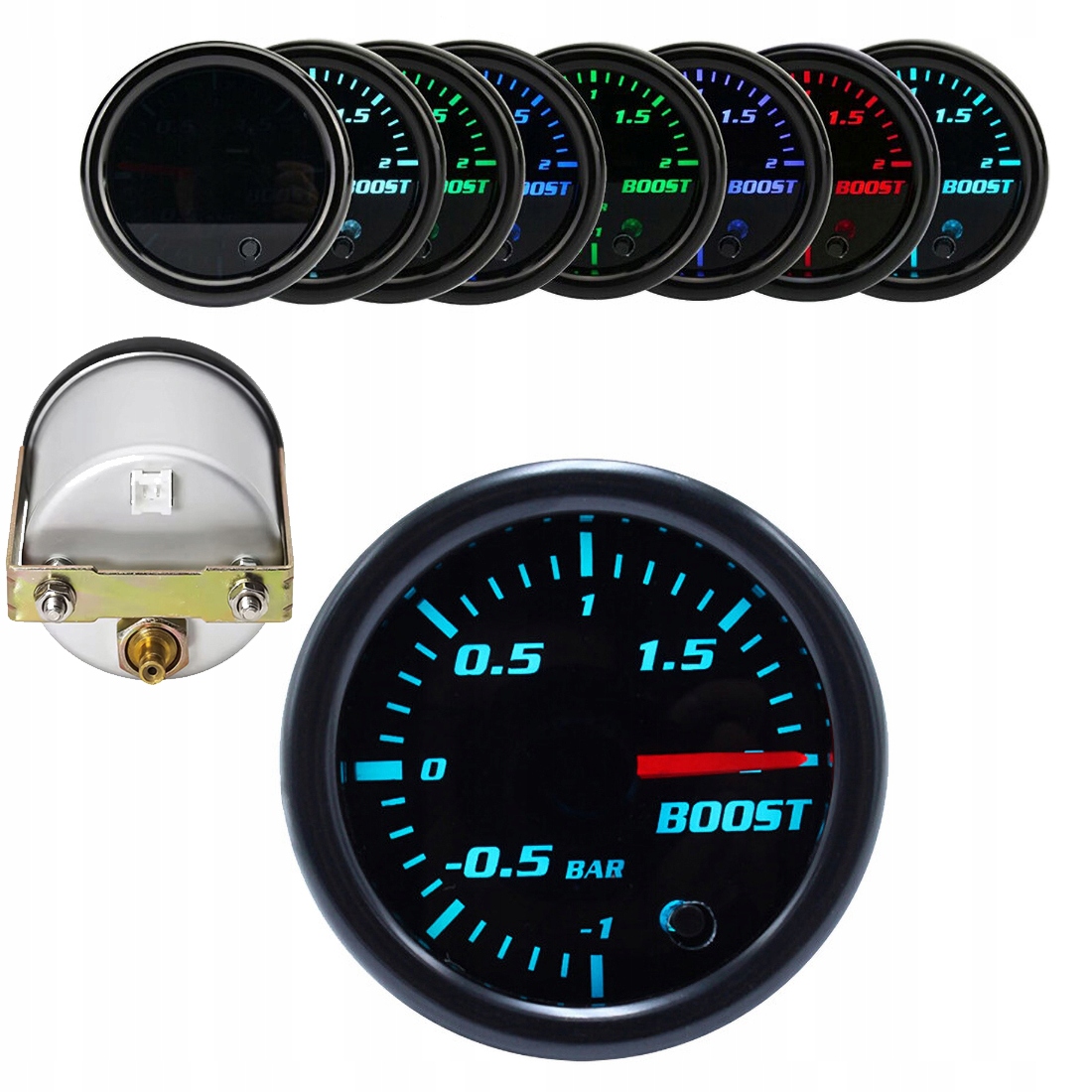 Wskaźnik Doładowania Turbo Boost 52MM 2CALA