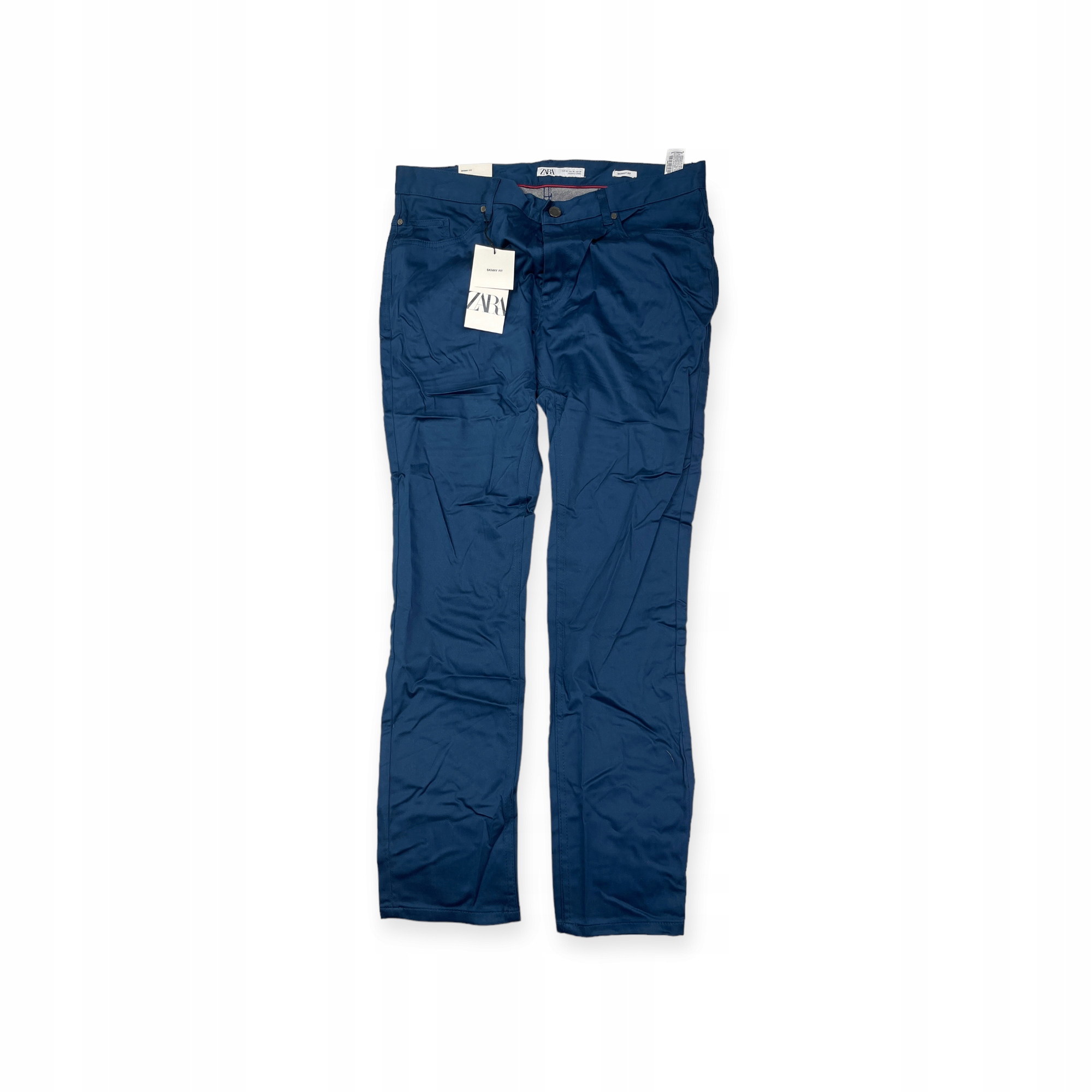 Dámské modré džínové kalhoty Zara Skinny Fit 44