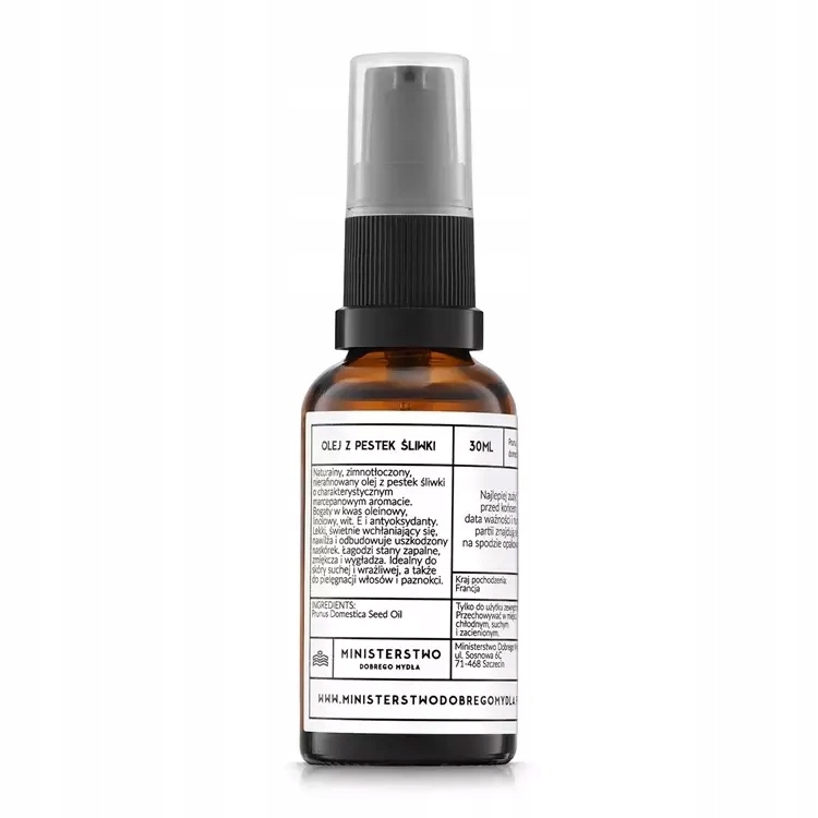 Ministerstwo Dobrego Mydła Olej z pestek śliwki 30ml