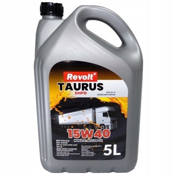

Revolt Taurus Shpd 15W40 olej silnikowy 5L