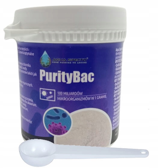 Aqua Specto PurityBac 100 g Bakterie Biostarter do akvária