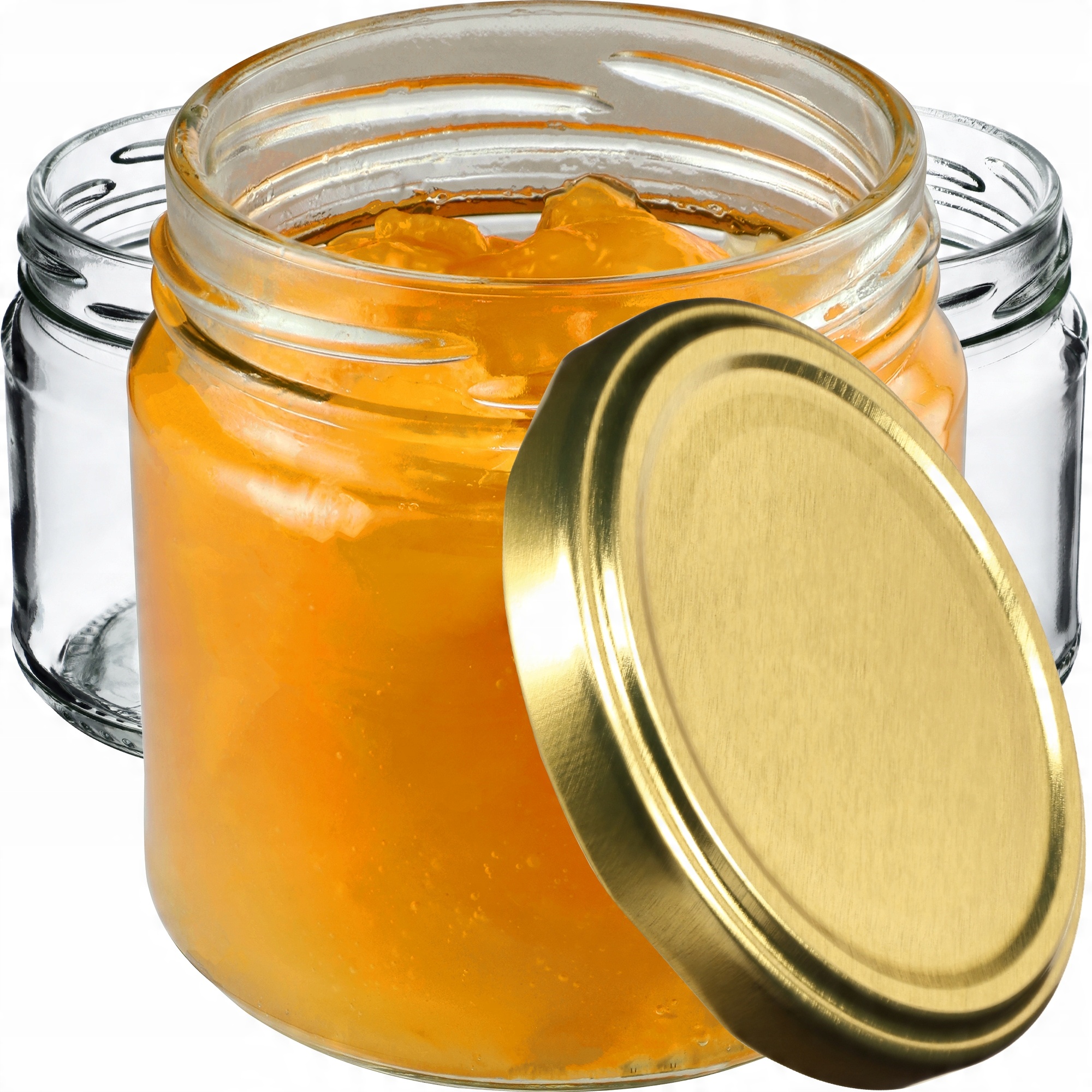 

50x Słoik 200ml Zakrętka FI66 Na Przetwory Dżem