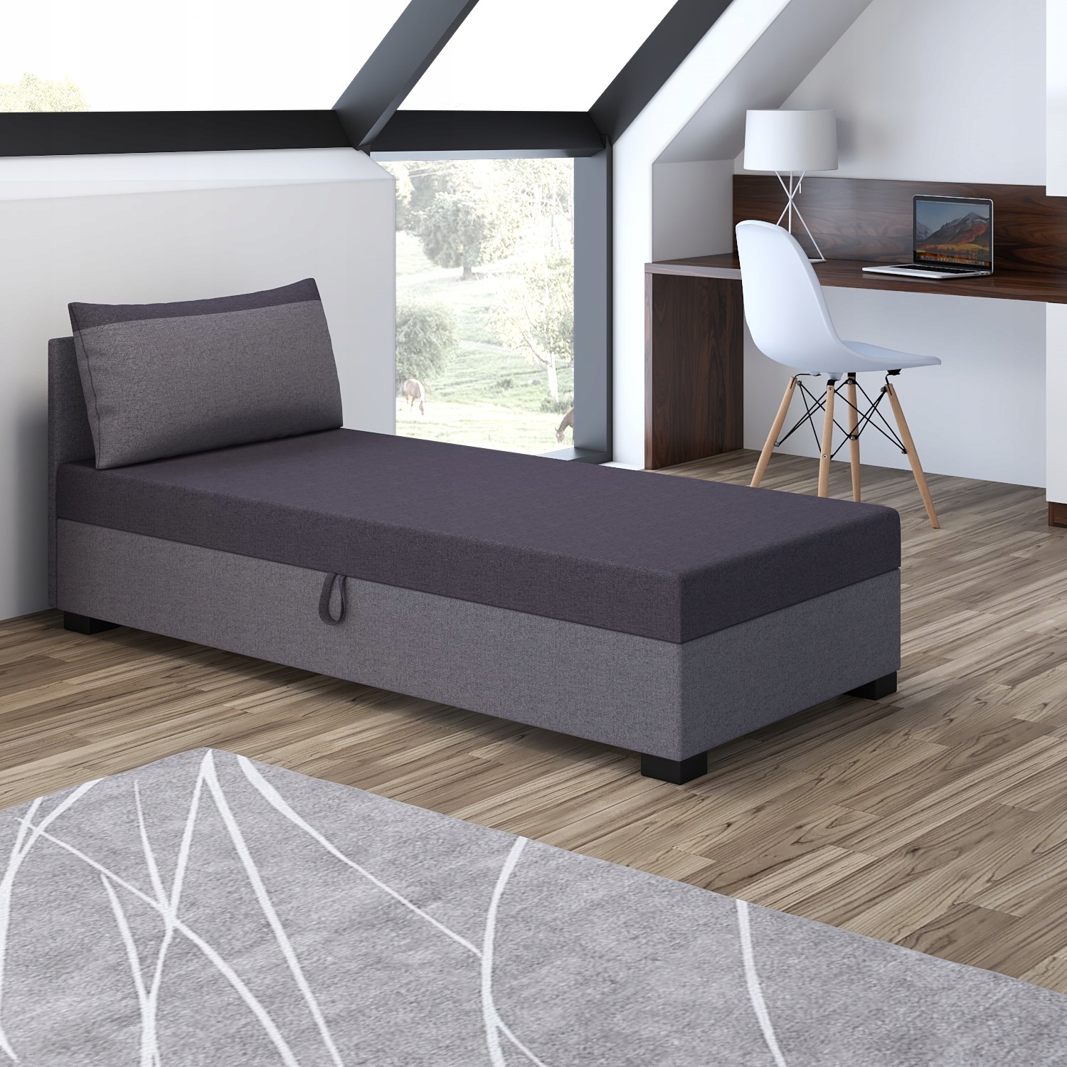 Pohovka 110x200 Postel pro mláděž jednolůžková Uma