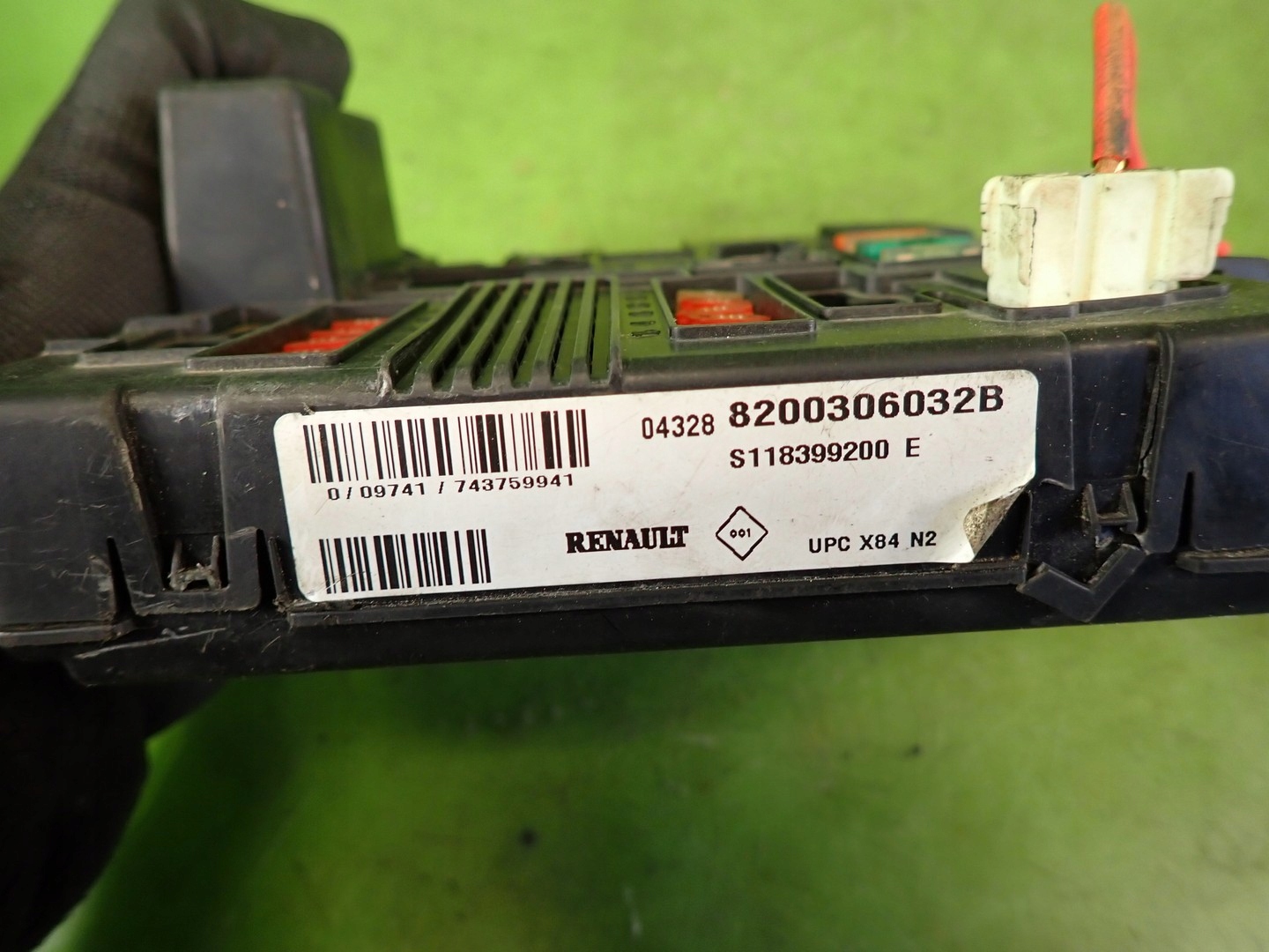 Moduł skrzynka UPC RENAULT SCENIC II 1.9 DCI 05r 8200306032B Typ samochodu Samochody osobowe