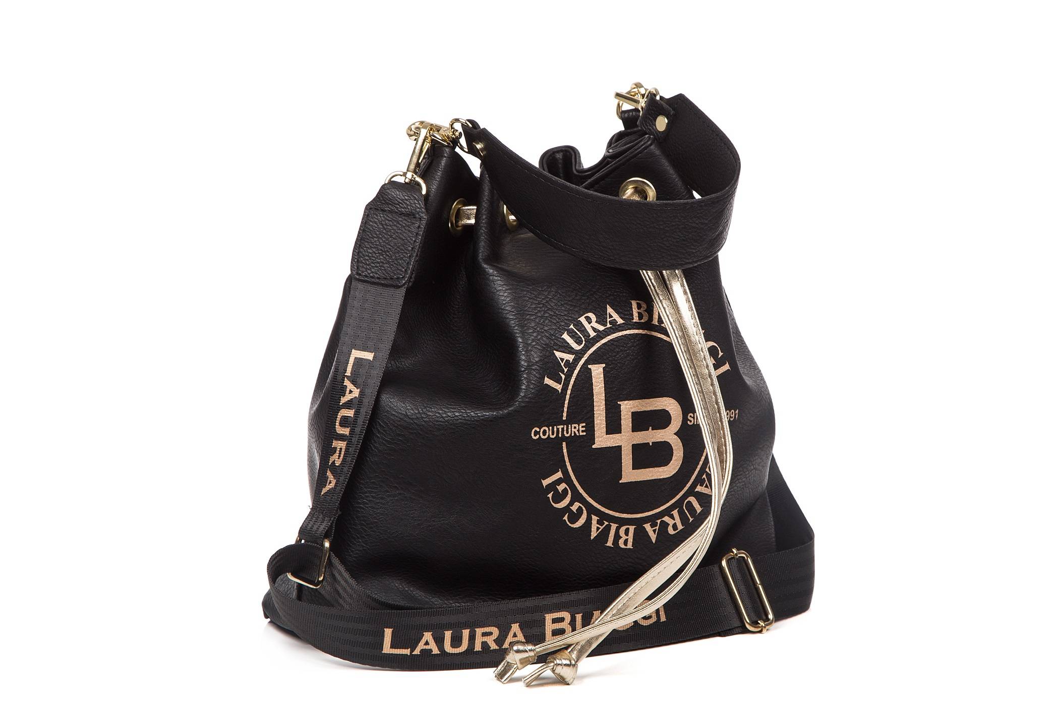 TOREBKA LAURA BIAGGI WOREK SHOPPER LISTONOSZKA NEW Wielkość duża (mieszcząca A4)