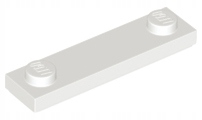 

Lego Płytka płaska mod.1x4 biała white 41740 5szt