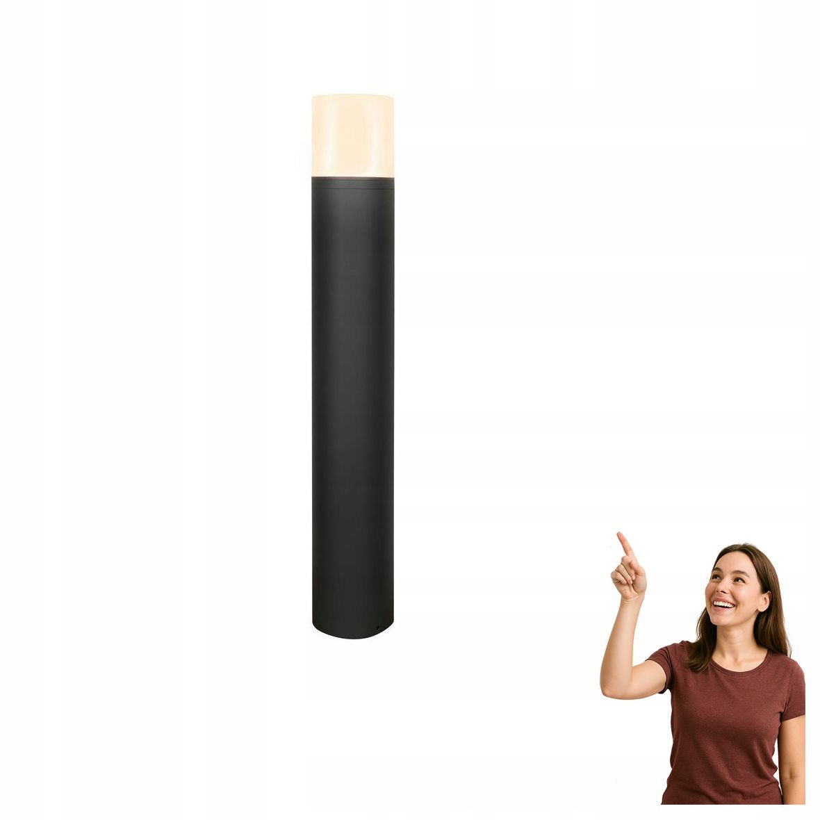 Vonkajšia Led lampa záhradný stĺpik 12W Sedum 51-32447 Candellux