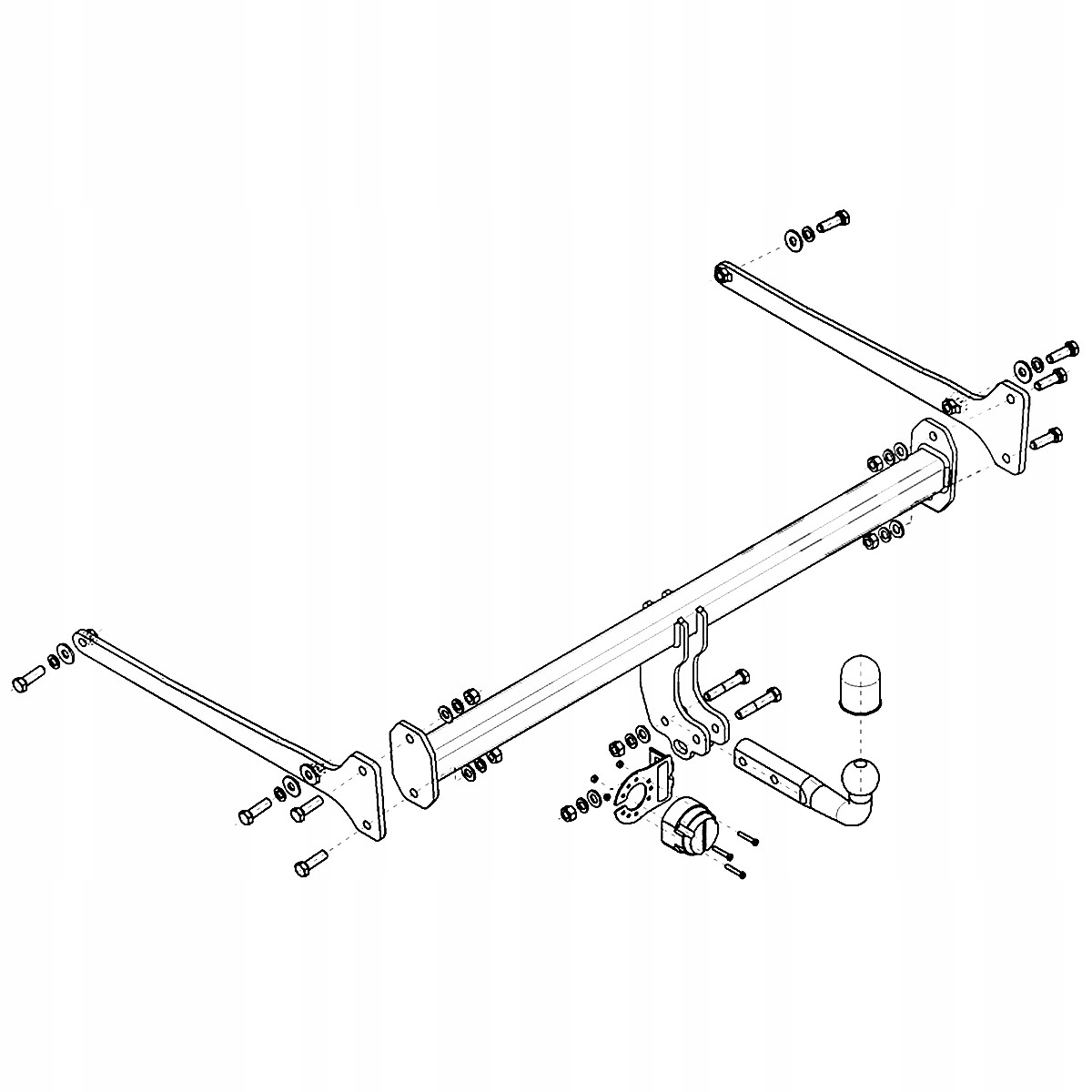 Hak holowniczy Toyota Yaris Cross I 1 MXP_ Crossover od 20 MODUŁ 13 PIN Producent Steinhof