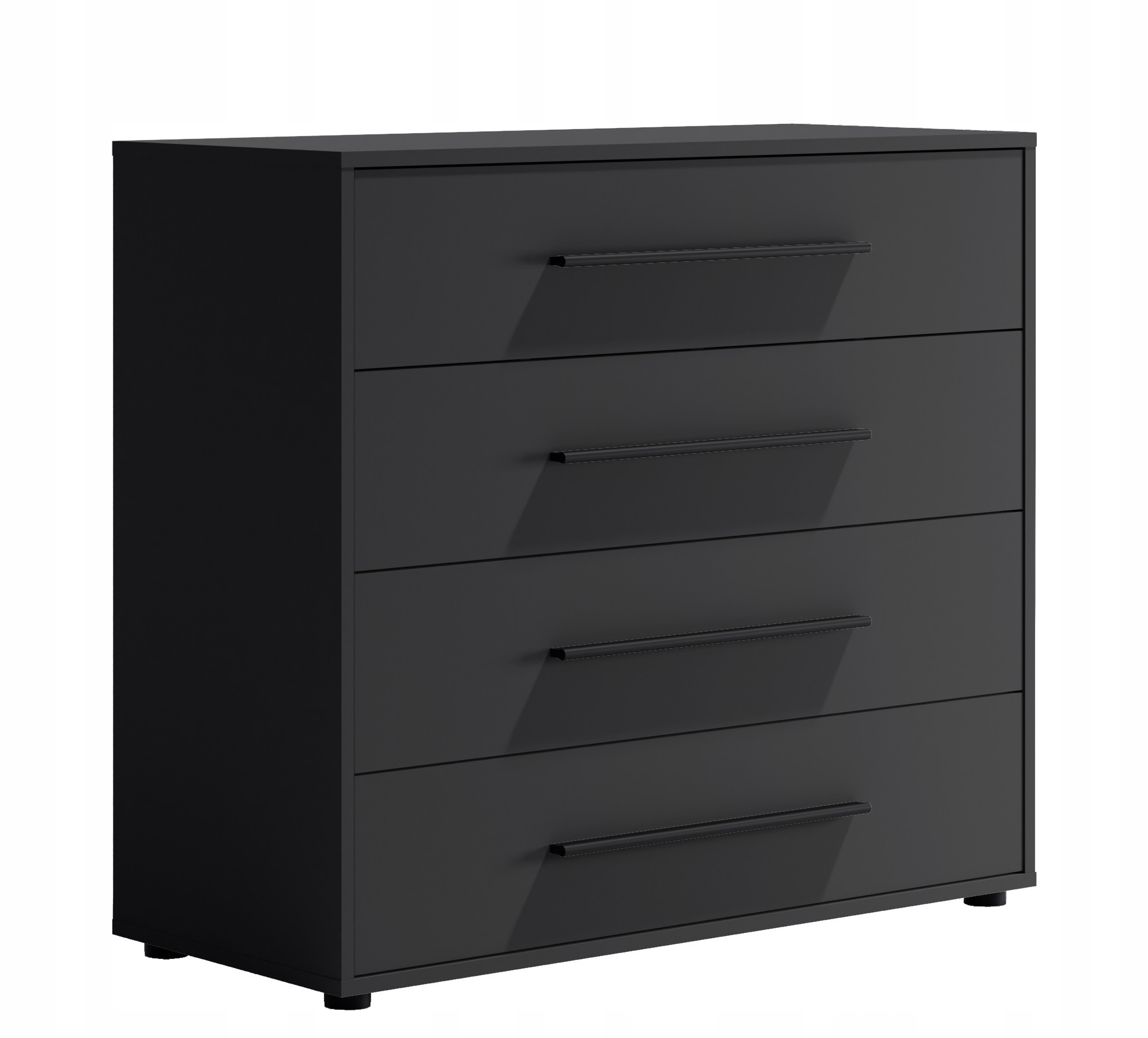 Komoda Maxione 4SZ czarna