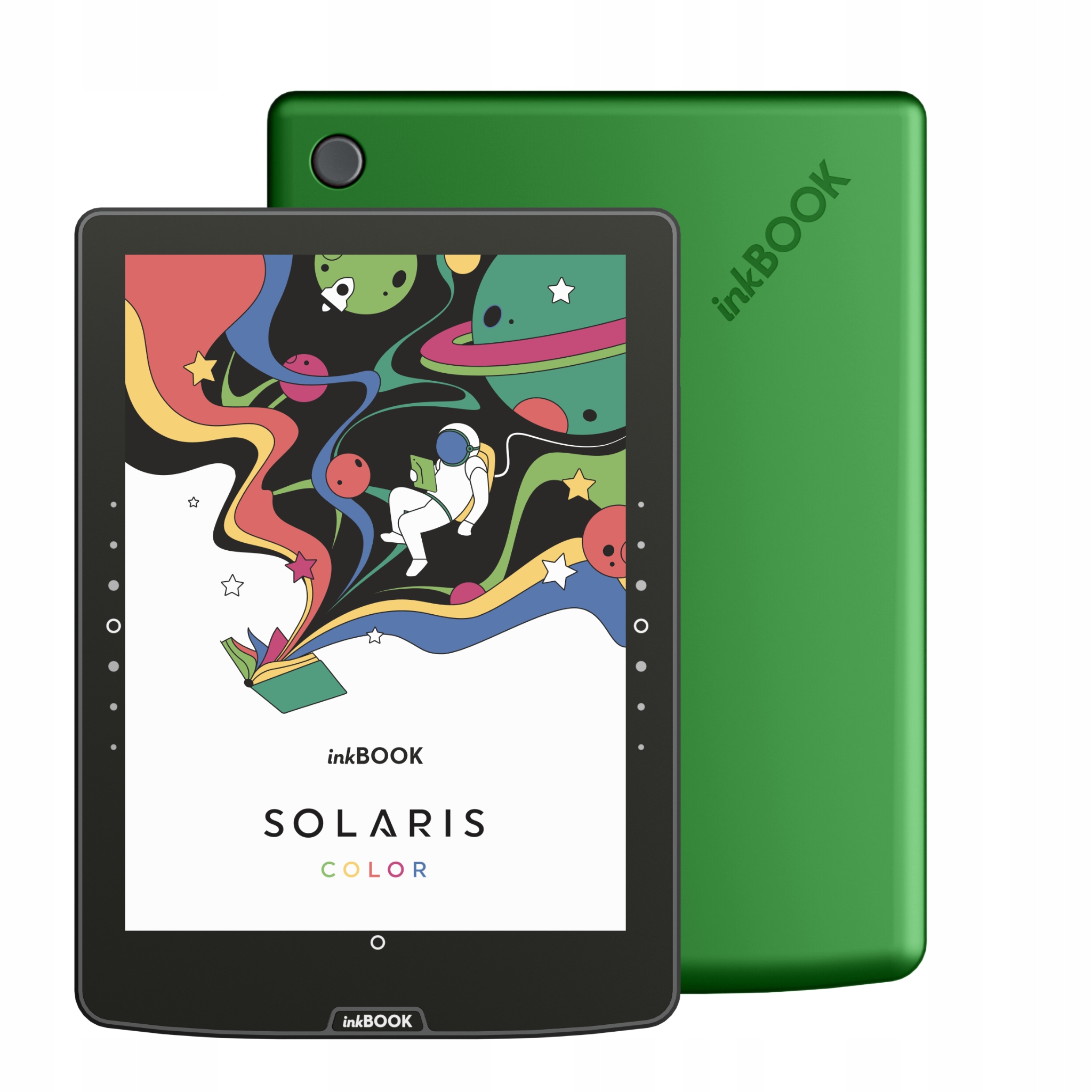 Czytnik inkBOOK Solaris Color Green z aplikacjami Legimi, EmpikGo, Kindle