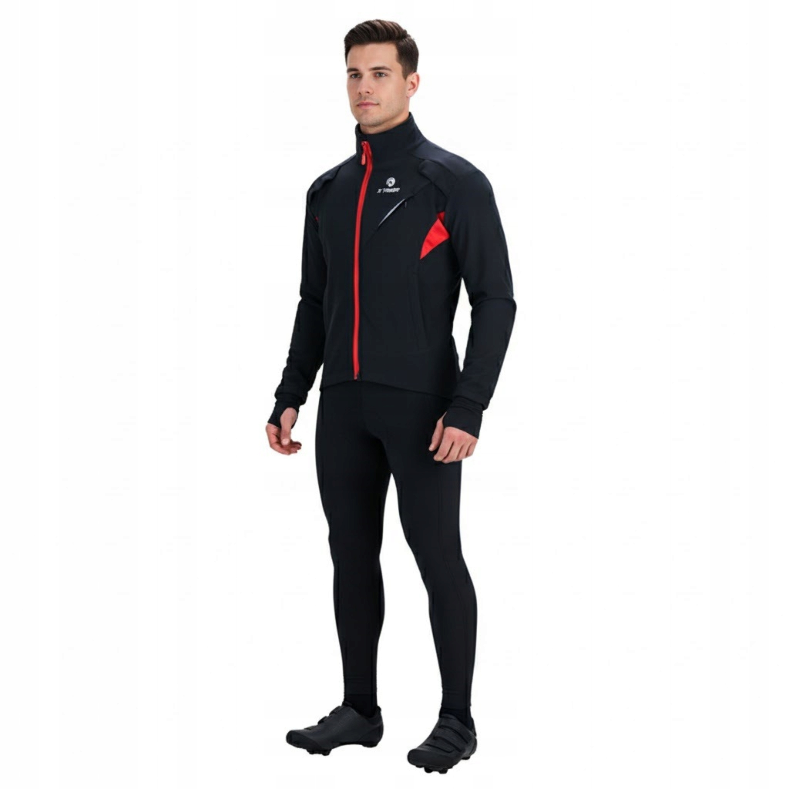 Kurtka Rowerowa Ocieplana Zimowa Męska Termo Funkcjonalna Odblask X-tiger M