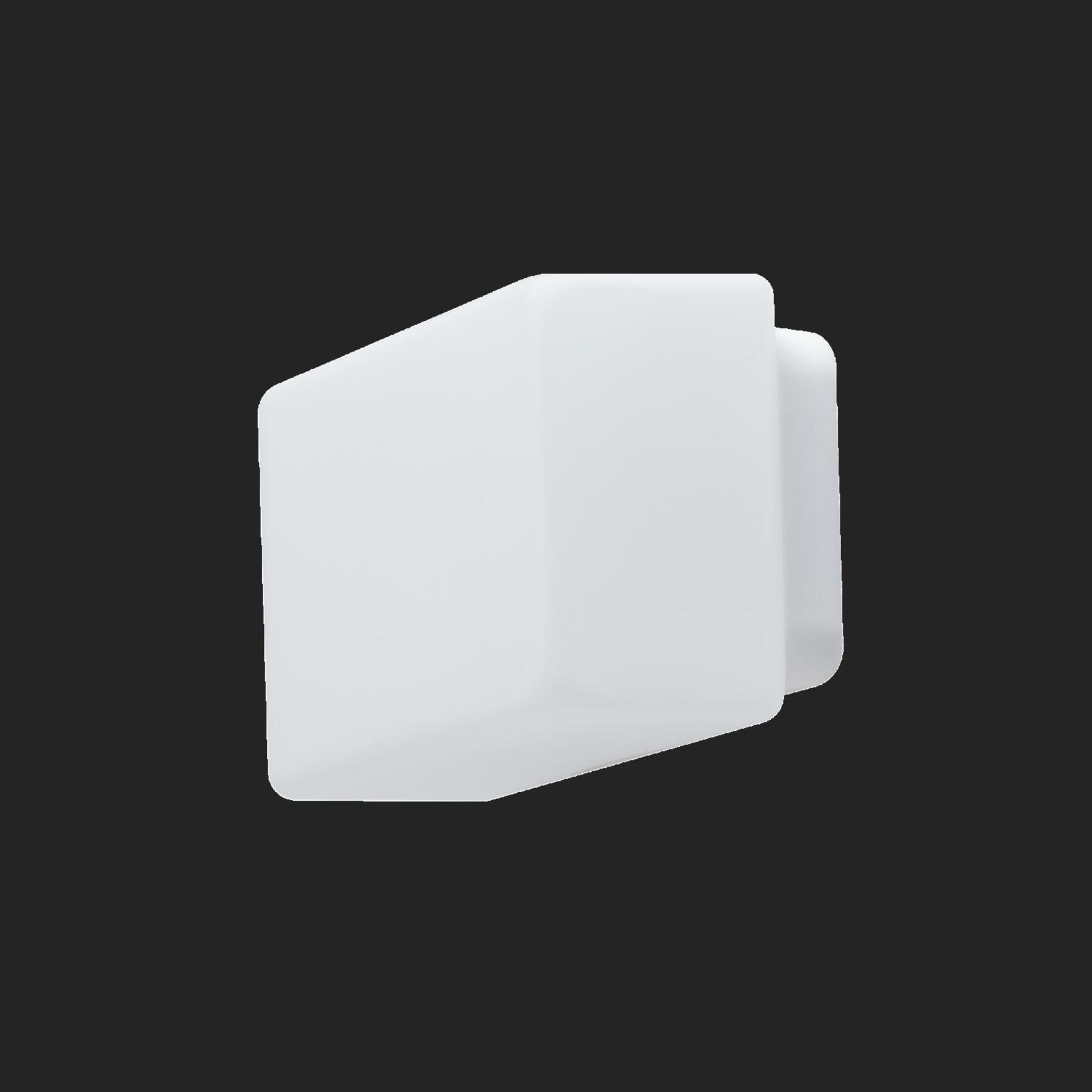 Osmont 41393 Jena 1 stropné/nástenné sklenené svietidlo biela IP43 60W E27