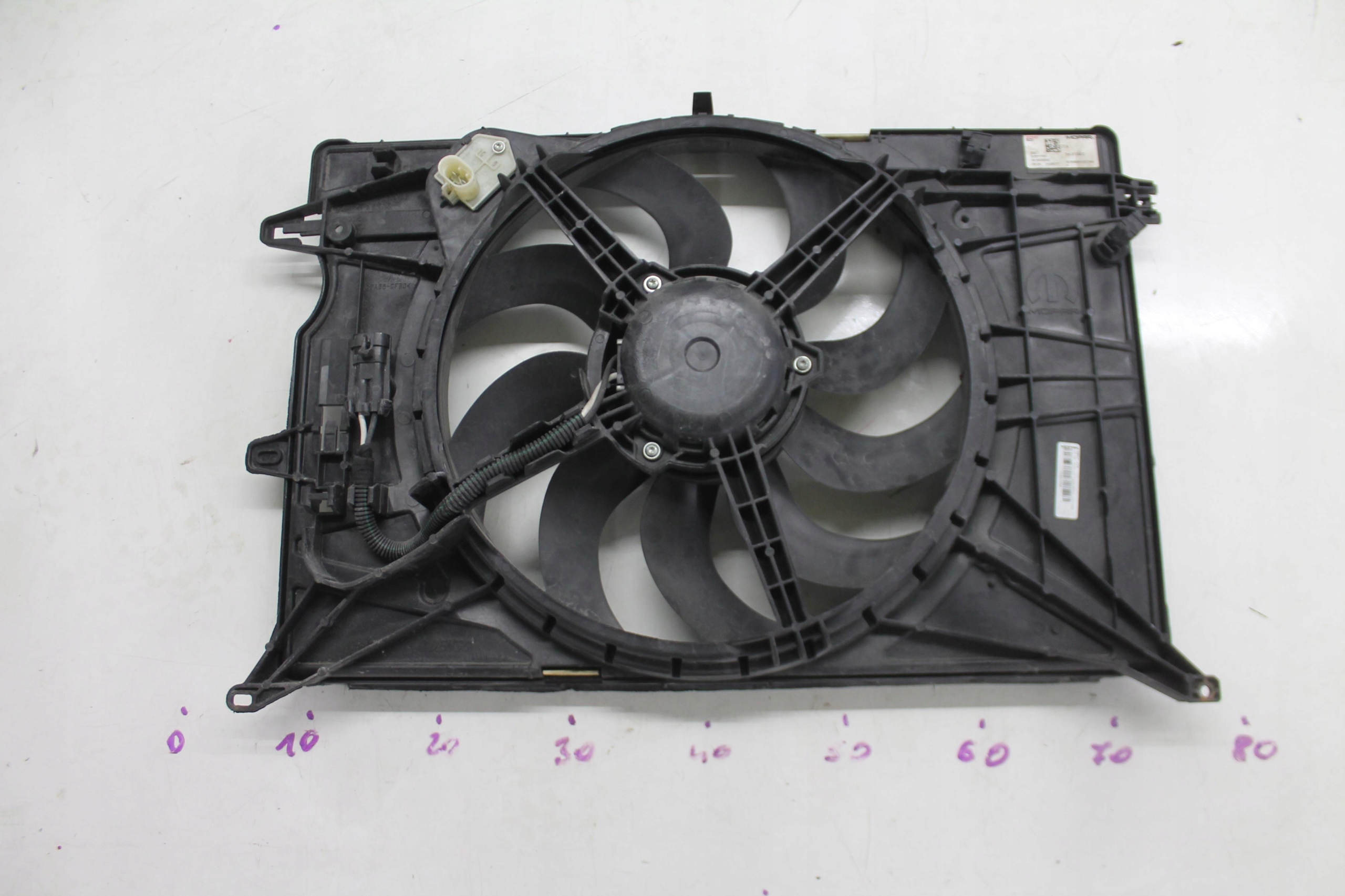 ventilátor vrtule KOMPLET FIAT 500X 1.6 M-JET 14-24