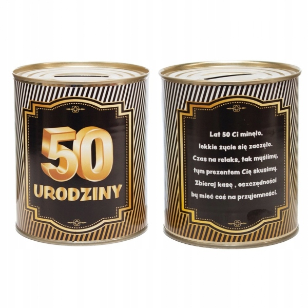 

Skarbonka Na 50 Urodziny Pięćdziesiątkę