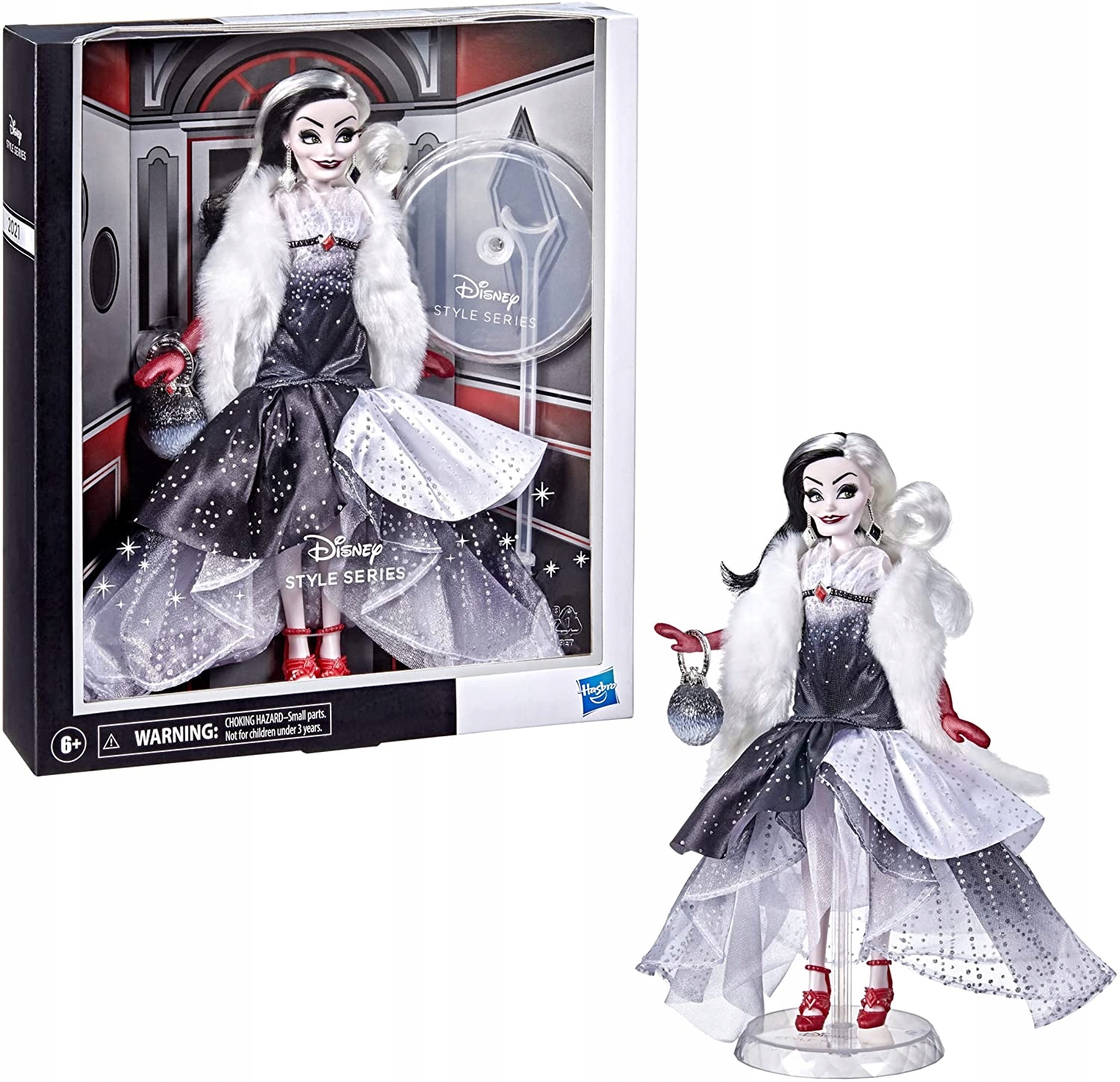 Lalka Disney Style Series Cruella De VIL F3263