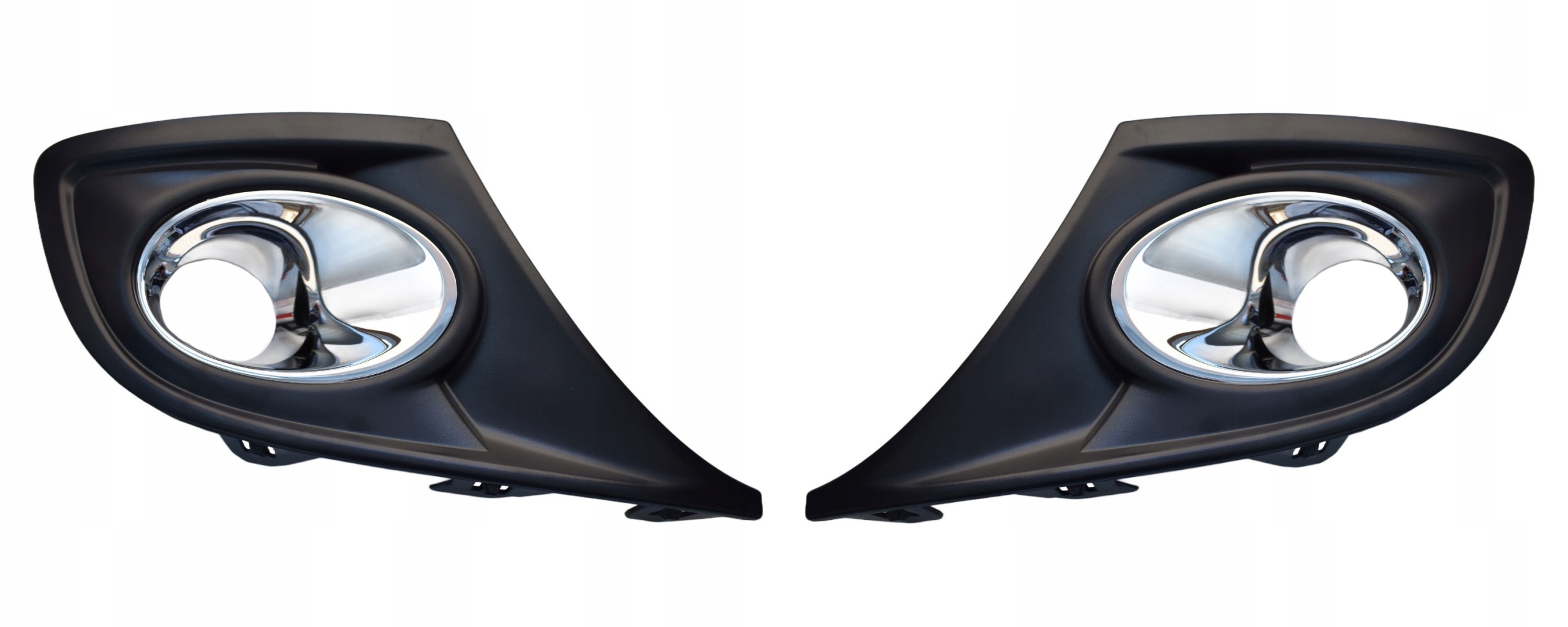 Renault Megane II 3 Z 2008-2013 Mřížky Rámu Halogenové Atrapy Nárazníku P+l