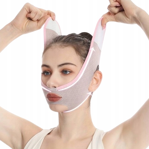 Maska do liftingu twarzy podnosi opadająca skóre likwiduj obwisłą skórę M-L