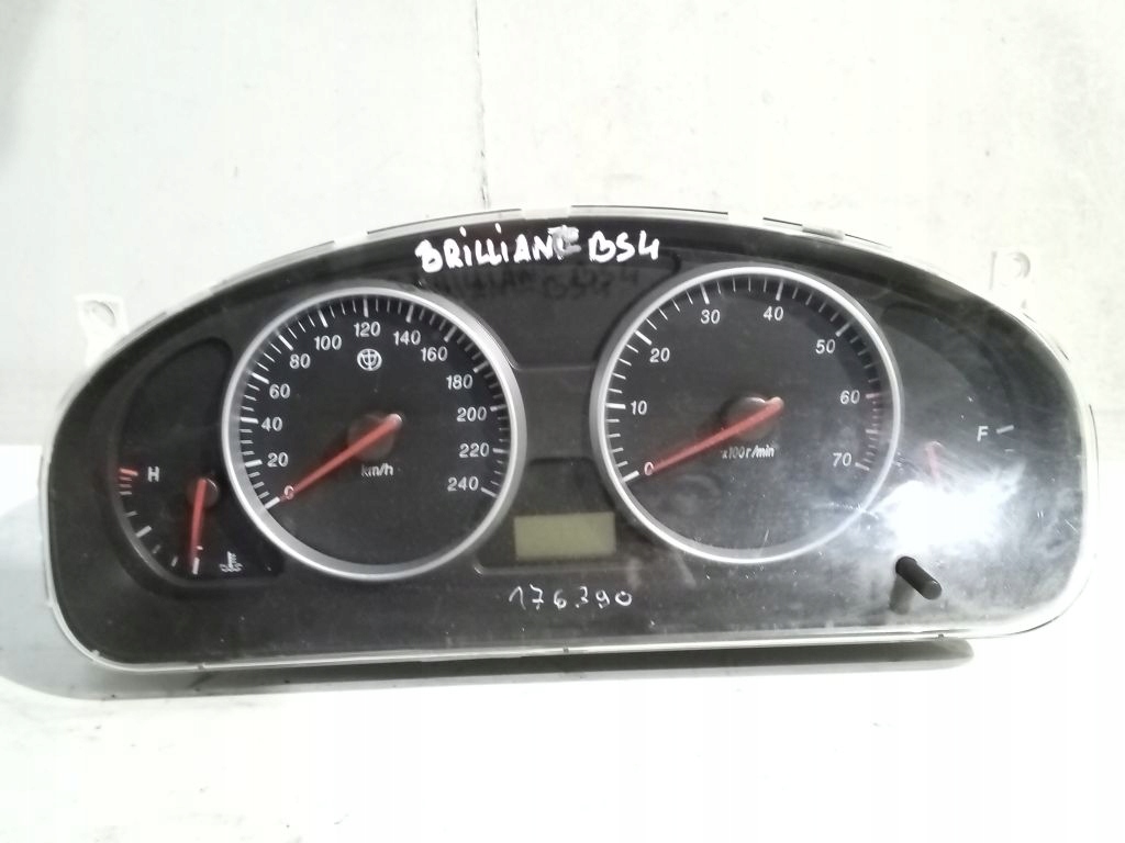 Brilliance BS4 budíky budiky