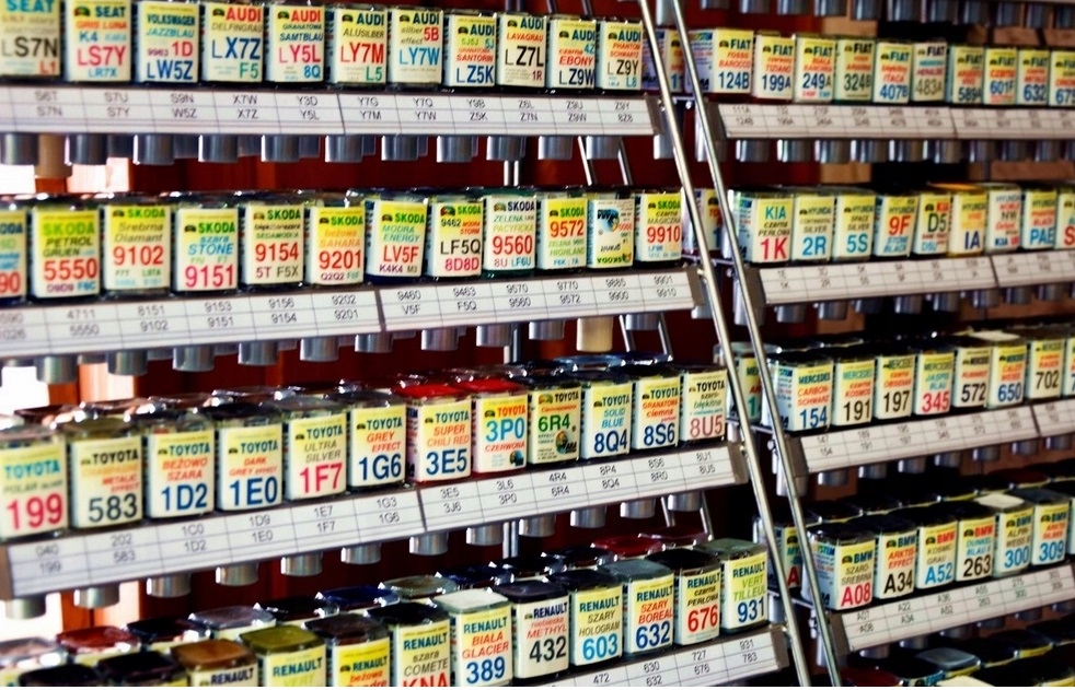 ZAPRAWKA LAKIERNICZA VW A7W LA7W 8E8E reflex silbe Rodzaj zaprawki