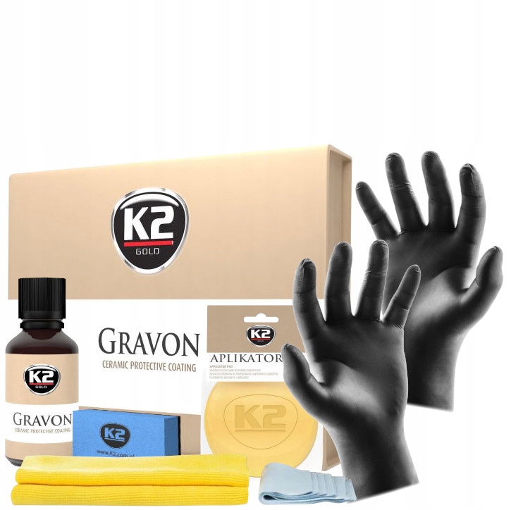 K2 GRAVON SET керамічна захист фарби набір RA