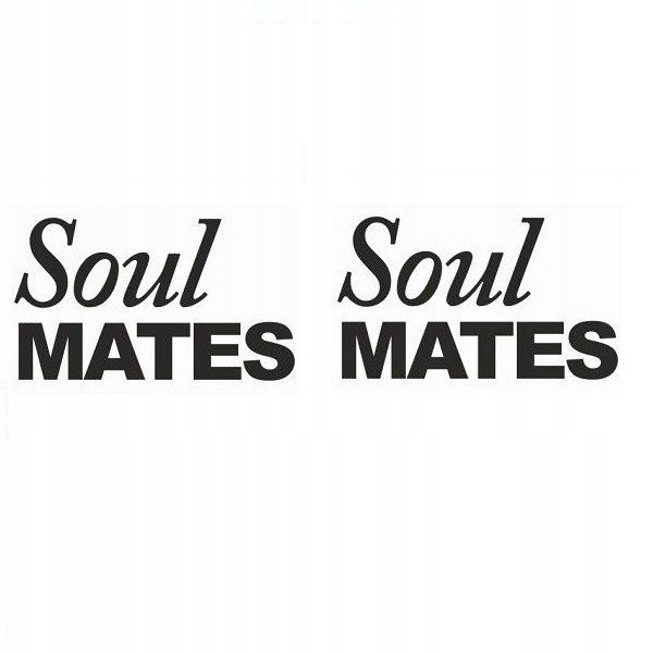

Śmieszne Naklejki na Buty Soul Mates Wesele x2