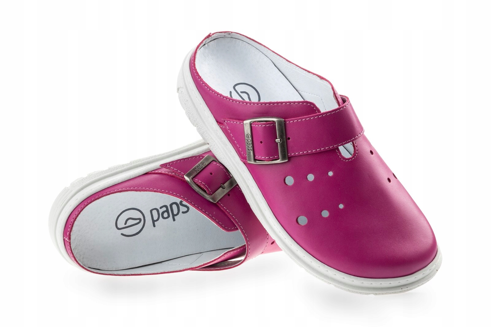 Zdravotní obuv pantofle Paps Medic Me 3031-903 Lícová kůže vel. 39